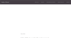 Desktop Screenshot of dwillard.org